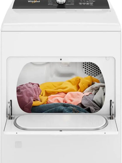 Whirlpool 7.0 Cu. Ft. Gas Dryer with Moisture-Sensing Technology  White (2025)