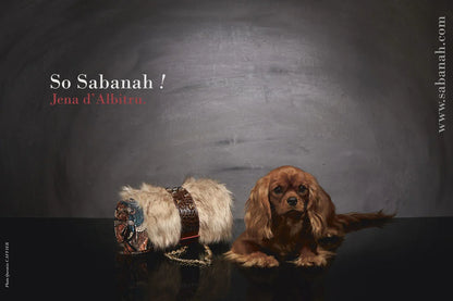 Couverture pour chien « Metis » Africa - Tissu Jean-Paul Gaultier