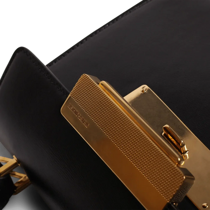 Mini Capucine - Cuir Box Noir