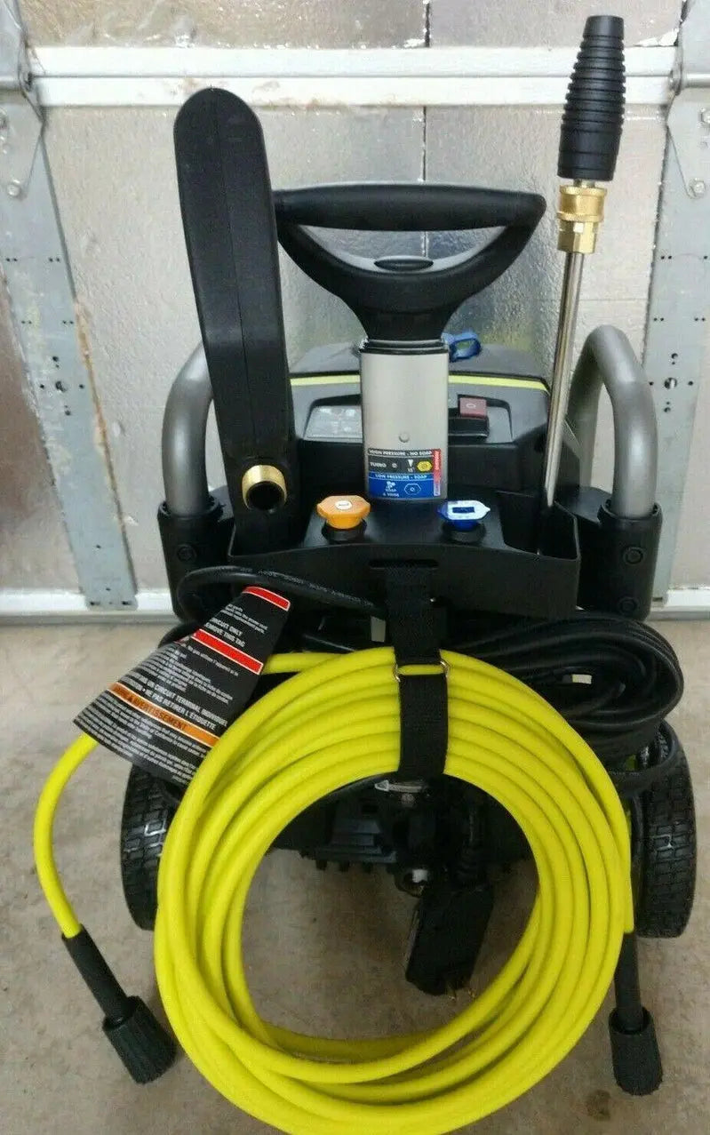 RYOBI 2000 PSI Electric Cold Water Pressure Washer  Compact 1.2 GPM Home Cleaning Solution