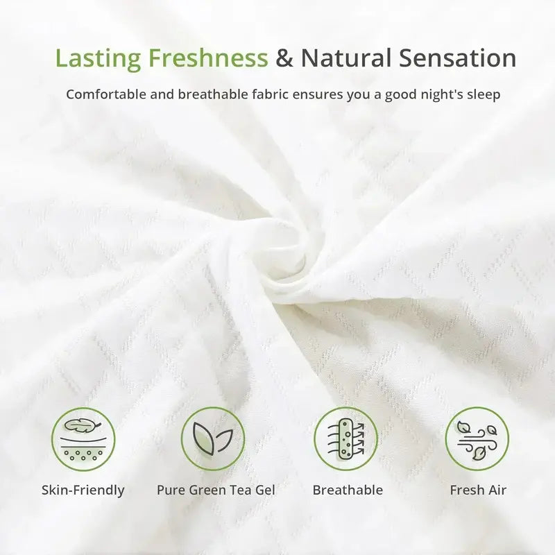 8-Inch Double Memory Foam Mattress  Balanced Medium-Firm Comfort for Everyday Sleep