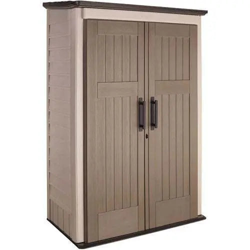 Rubbermaid Outdoor Storage Shed  52 Cu. Ft. Weatherproof, Lockable Resin Structure for Yard & Garden Use