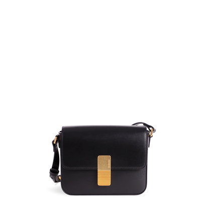 Mini Monceau - Cuir Box Noir