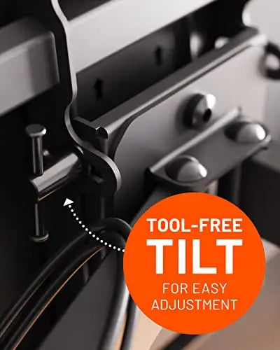 ECHOGEAR MaxMotion Full-Motion TV Wall Mount  Supports TVs up to 90″, Smooth Swivel & Tilt