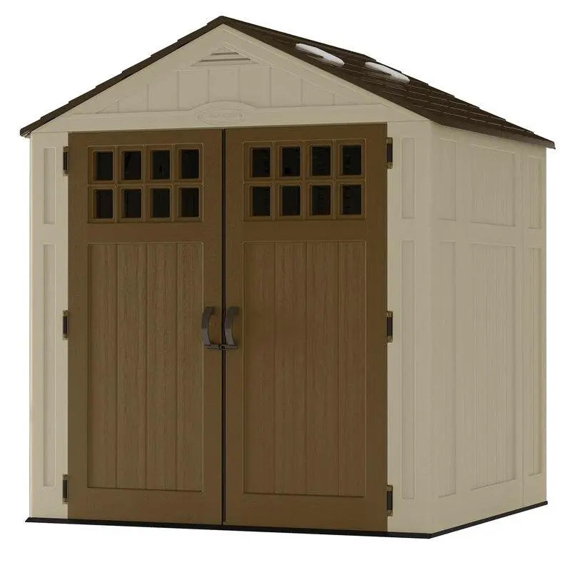 Resin Storage Shed  6¡¯3¡å W ¡Á 5¡¯6¡å D Weather-Resistant Design