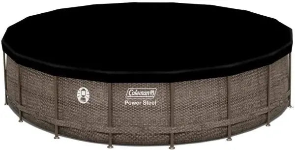 Coleman Power Steel Above-Ground Swimming Pool Kit — 18 ft x 48 in