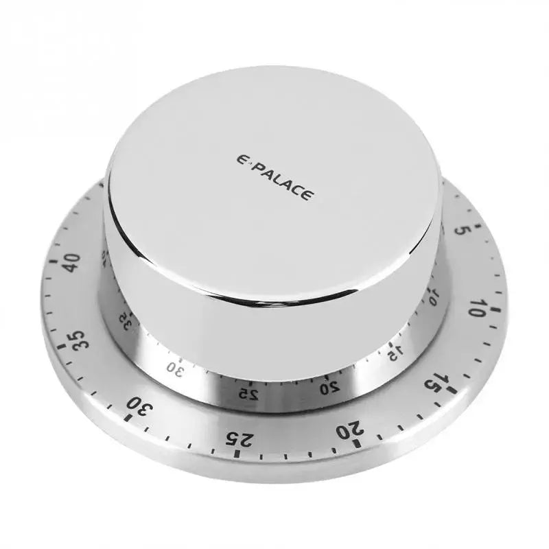 Magnetic Stainless Steel Kitchen Timer  Durable, Portable & Loud Alarm for Cooking