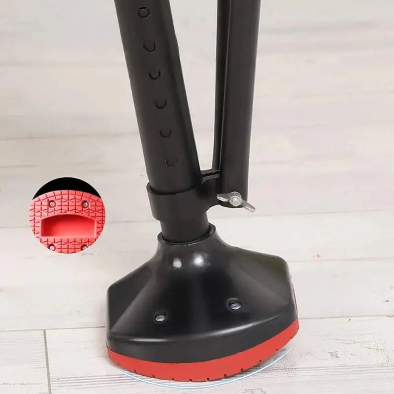 Hands-Free Knee Crutch  Ergonomic Weight-Bearing Mobility Aid with Adjustable Height and Padded Support