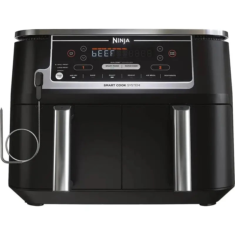 Ninja Foodi DualZone 10-Quart Air Fryer  6-in-1 Smart Cooking System with Independent Baskets
