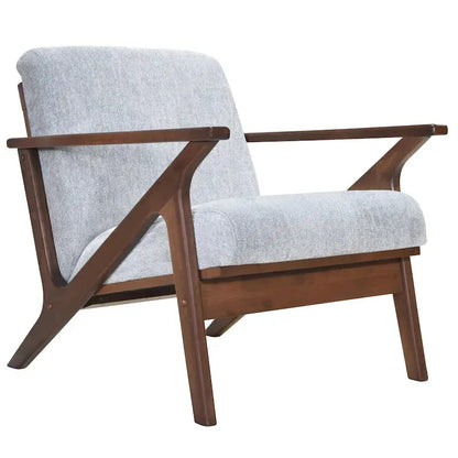 Omax Decor Zola Lounge Chair  Stylish Upholstered Accent Seating with Contemporary Profile
