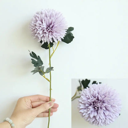 Christmas Silk Flower Ornaments  Festive Artificial Floral Accents for Holiday Decor