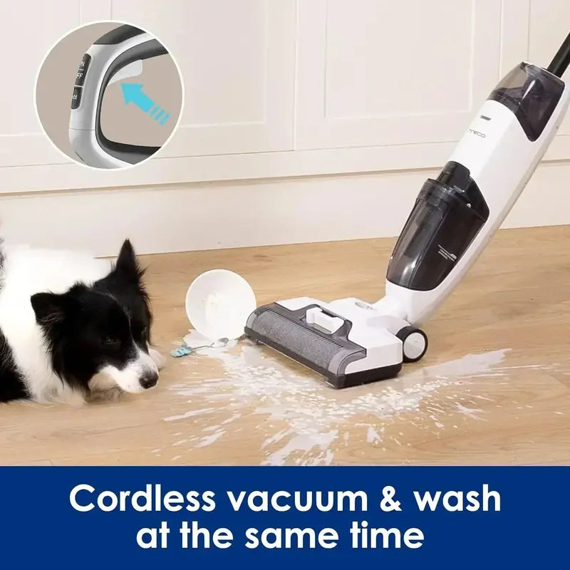 Cordless Wet/Dry Vacuum & Mop — All-in-One Hard Floor Cleaner for Effortless Maintenance