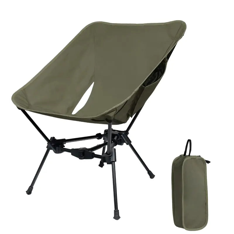 Compact Folding Outdoor Chair  Lightweight Design, 330 lb Weight Capacity