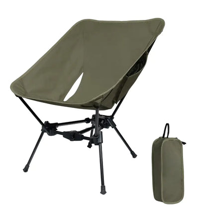 Compact Folding Outdoor Chair  Lightweight Design, 330 lb Weight Capacity