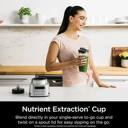 Ninja Twisti Blender Duo  1600W High-Speed Smoothie & Nutrition Extractor with Dual Pitchers
