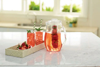 Prodyne FI-3 Fi-3 92 Oz Clear Fruit Infusion Pitcher Acrylic