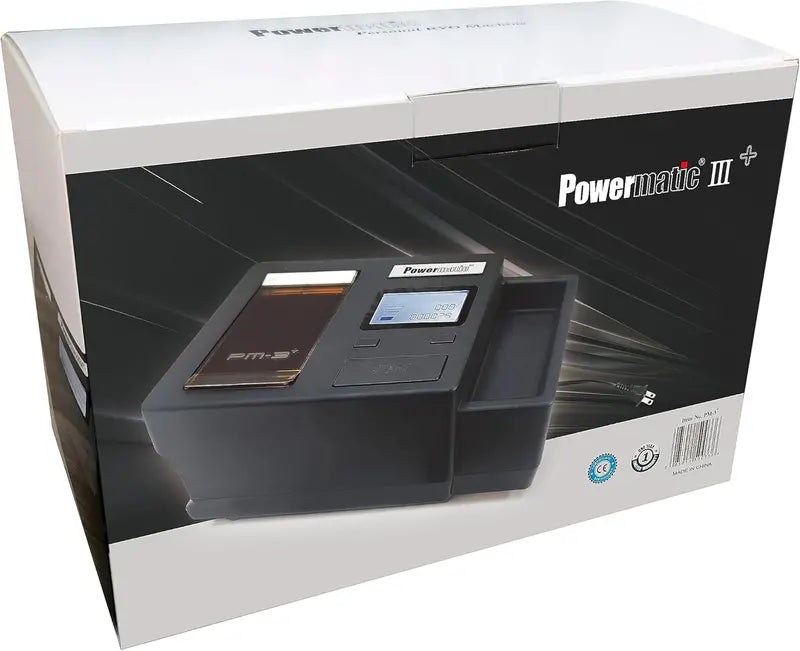 Powermatic III+ Premium Cigarette Machine, Automatic, Black, Corded Electric, Easy-to-use, for King/100 Style