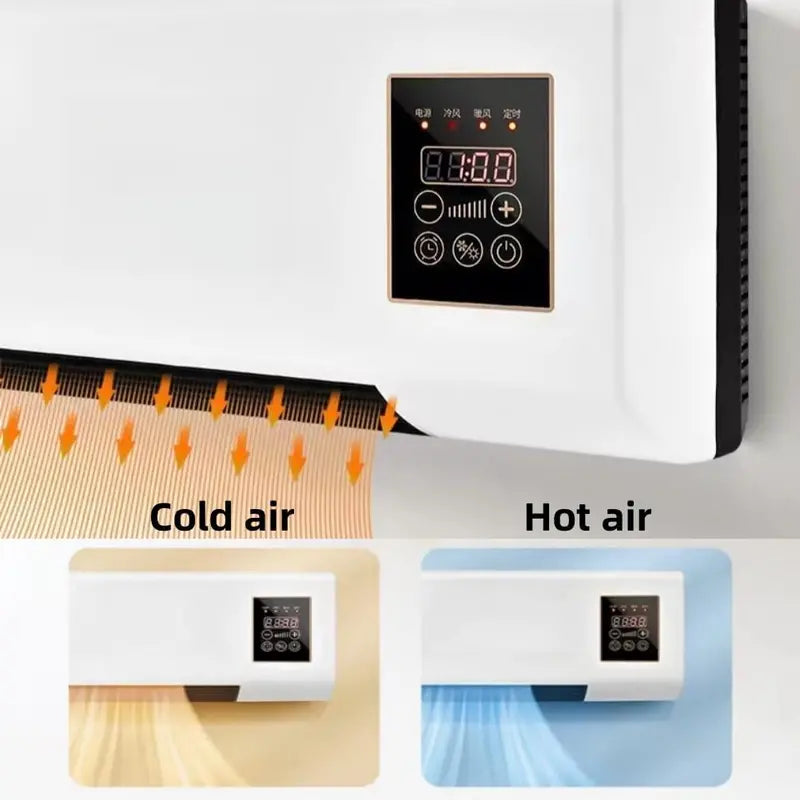 Climafy Split Max Portable Air Conditioner  2025 Multifunctional Wall-Mounted Cooling Solution with Quiet Operation for Home or Office