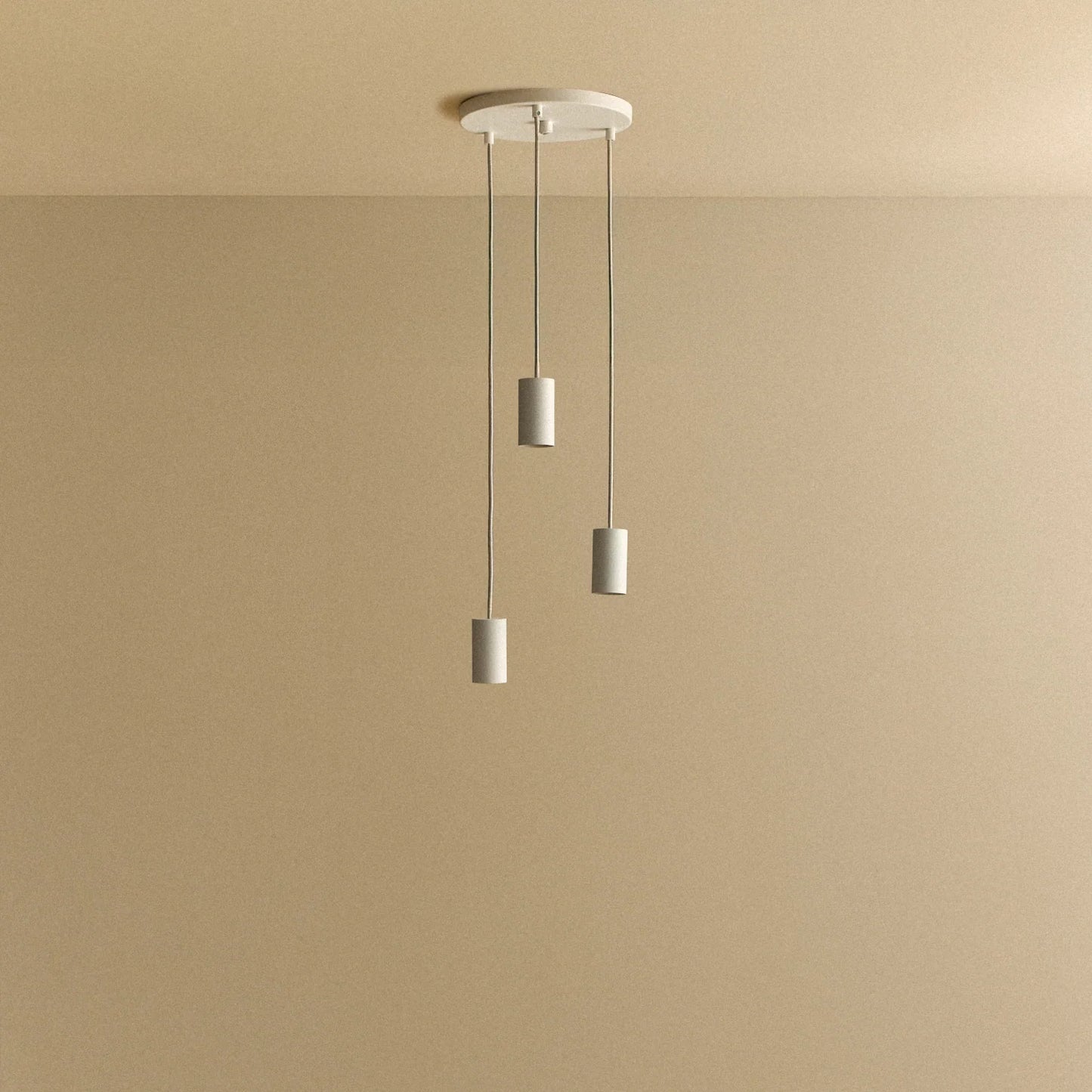 Alumina Triple Pendant