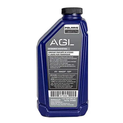 Polaris AGL Full Synthetic Transmission Fluid & Gearcase Lubricant for 4-Stroke ATV/UTV 1 Quart