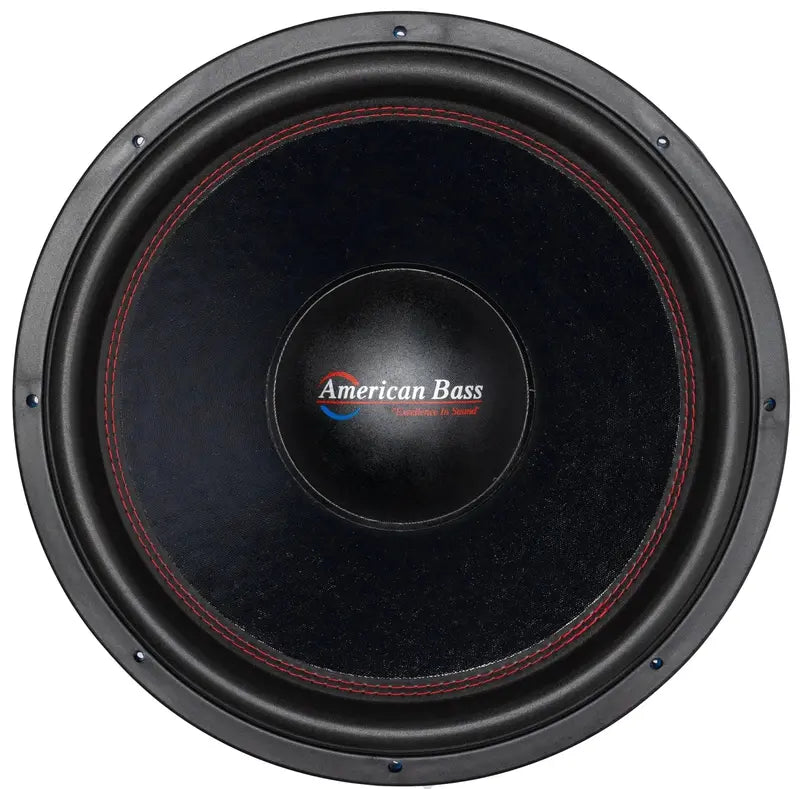American Bass HD 18″ Subwoofer, 2000W RMS, Dual 1 Ohm Voice Coil, Black, Kevlar Cone