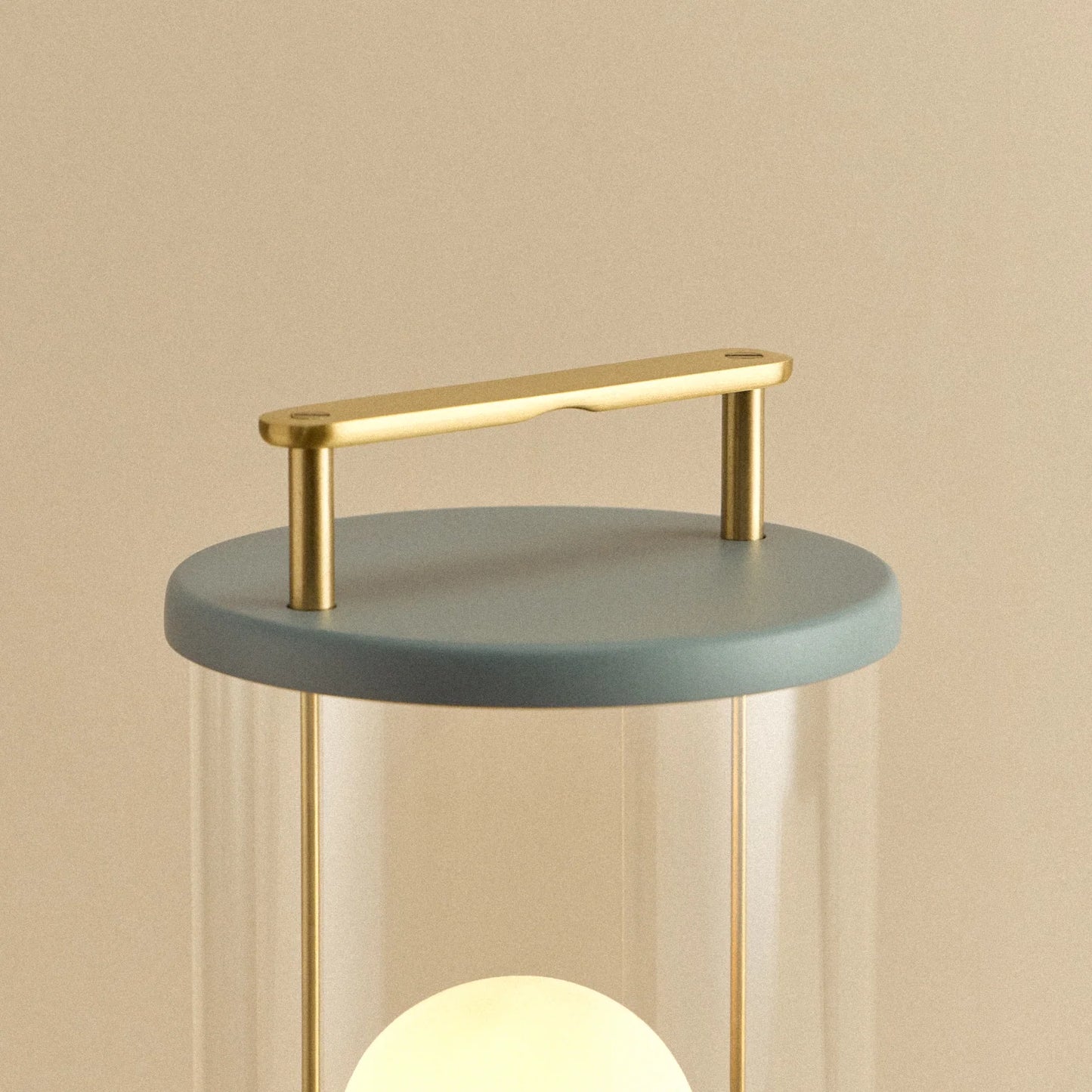 The Muse 2.0 Portable Lamp in Selvedge Blue