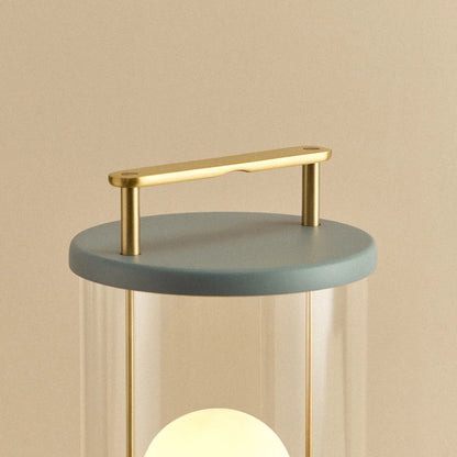 The Muse 2.0 Portable Lamp in Selvedge Blue