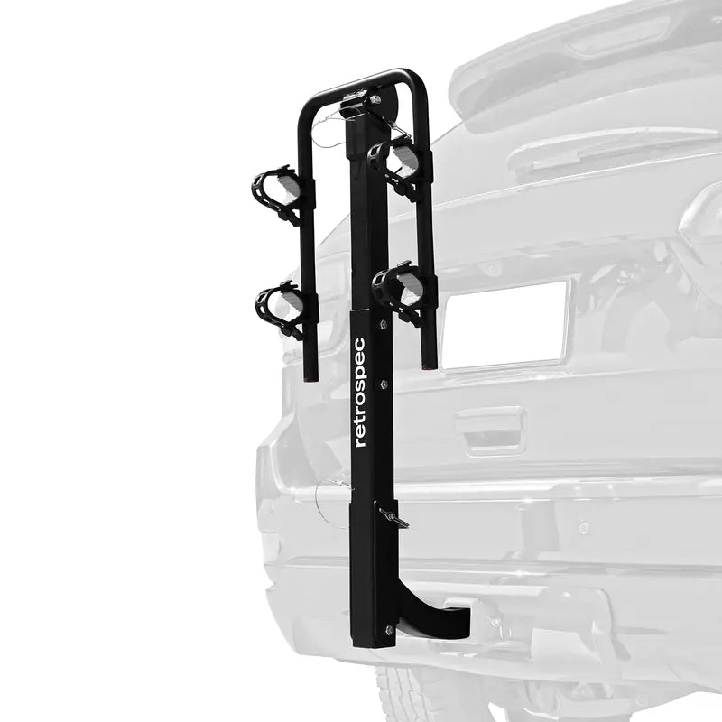 Retrospec Lenox 2-Bike Hitch Rack for Cars, Trucks &amp; SUVs  Fits 2-Inch Hitches, Secure &amp; Durable, 80lbs Capacity