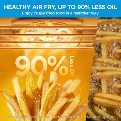 Flexify 26.4-Quart French Door Air Fryer Oven Combo  Extra-Large Countertop Appliance with Dual-Zone Flexibility