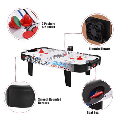 Air-Powered LED Hockey Table with Electronic Scoring System