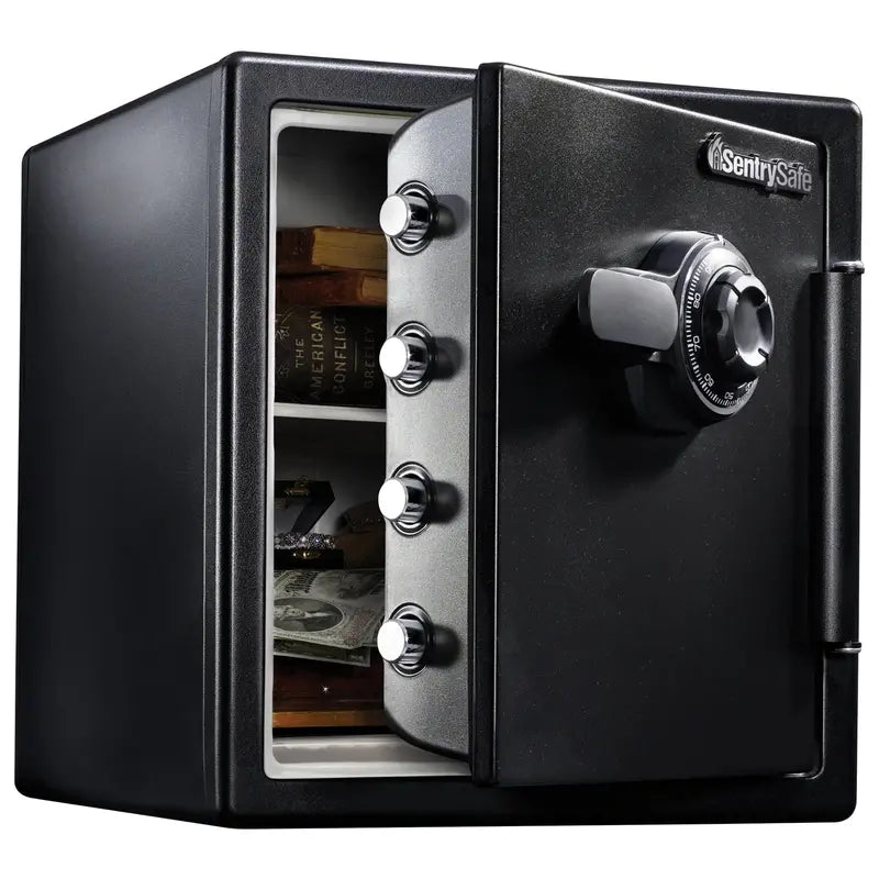 SentrySafe SFW123CS Fire- and Water-Resistant Safe  1.23 Cu. Ft., Dial Combination Lock