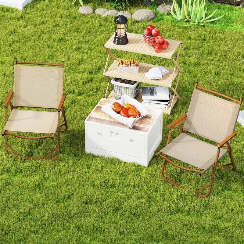 Durable Aluminum Beach Chair Designed for Stability and 400-Pound Load Capacity