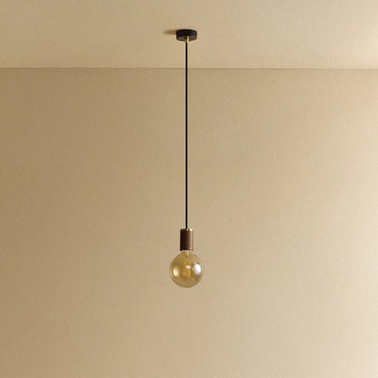Gaia Pendant Light in Walnut