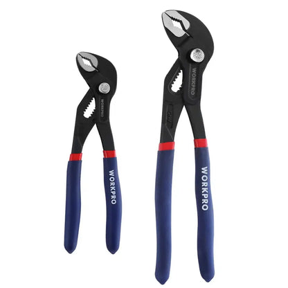 WORKPRO Groove Joint Pliers  Ergonomic Comfort-Grip Design for Precision Tasks