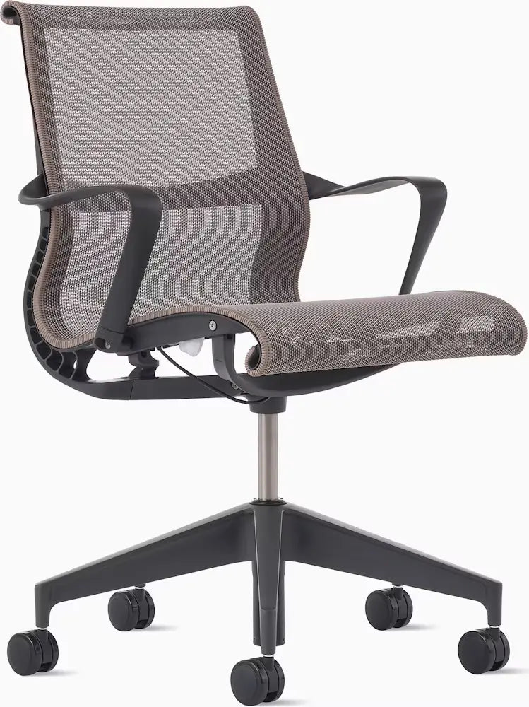 Setu Chair with Armrests  Flexible Kinetic Support &amp; Four-Way Adjustable Arms