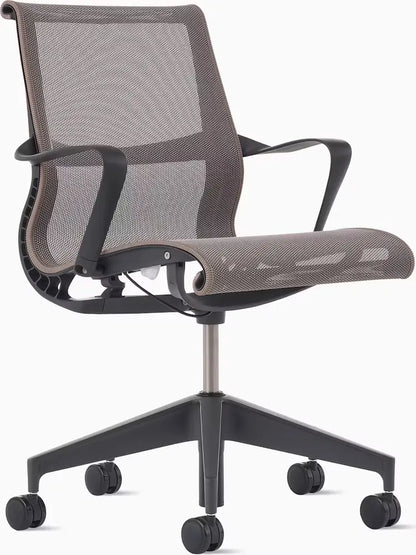 Setu Chair with Armrests  Flexible Kinetic Support &amp; Four-Way Adjustable Arms