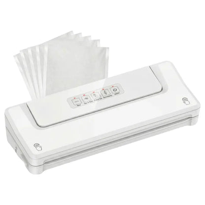 Multi-Mode Vacuum Sealer  Includes 5 Pre-Loaded Bags and Space-Saving Design