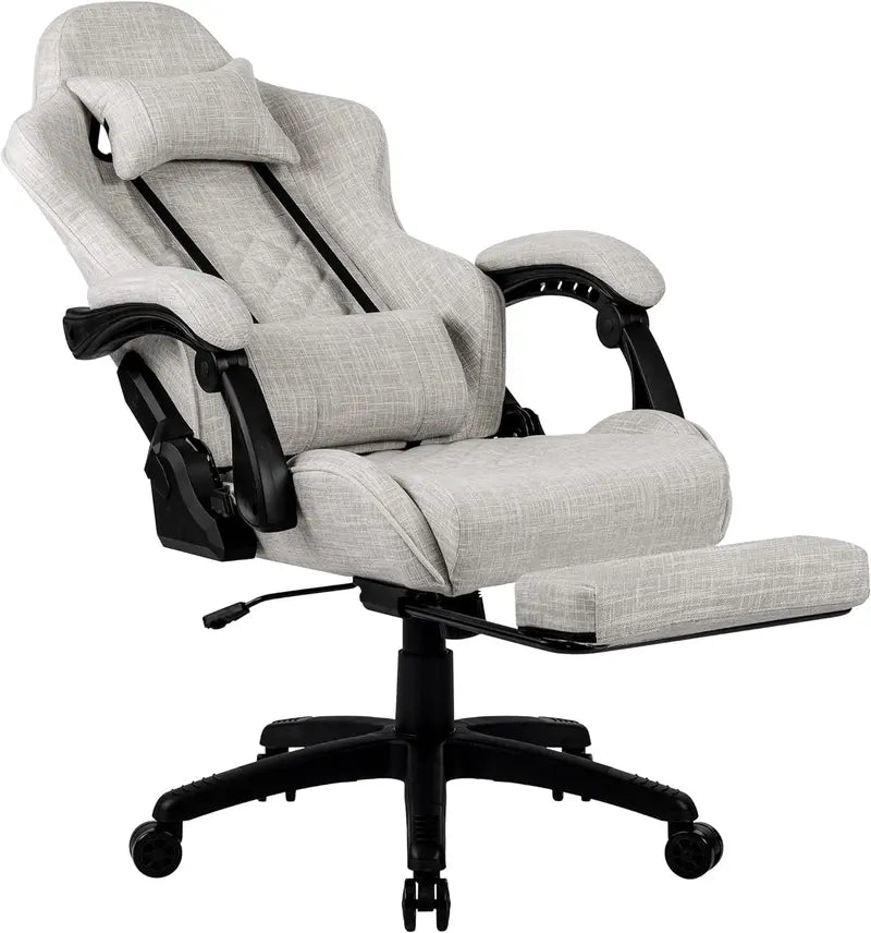 Ergonomic PU Leather Office Chair  High-Back Support for Extended Sitting