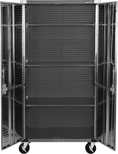 Seville Classics UltraHD Steel Storage Cabinet  36¡å W ¡Á 18¡å D ¡Á 72¡å H