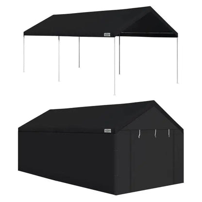10 ft x 20 ft Straight-Leg Instant Canopy Tent with Full Sidewall Enclosure