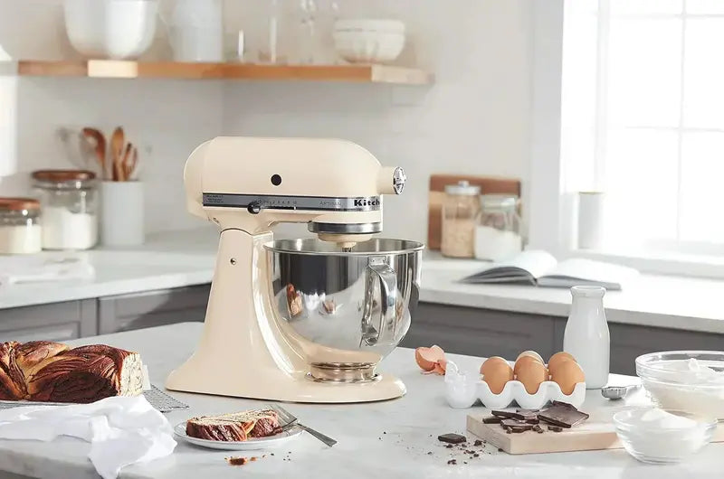KitchenAid Artisan 5-Quart Tilt-Head Stand Mixer Featuring Pouring Spout