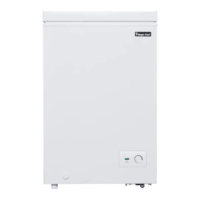 Magic Chef 3.5 cu. ft. Manual Defrost Chest Freezer in White HMCF35W5