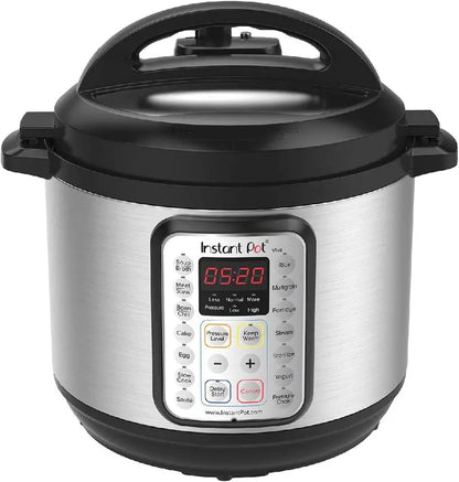 9-in-1 Smart Multicooker — 6-Quart Pressure Cooker, Slow Cooker, Rice Maker, Steamer, Yogurt Maker & More with Recipe App