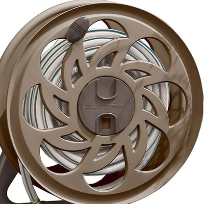 Suncast CPLSTA125B 125′ Wall-Mounted Side Tracker Garden Hose Reel for 5/8