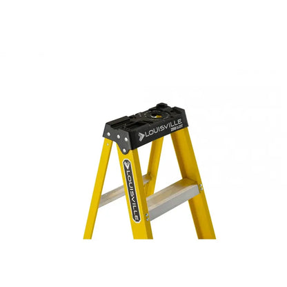 Louisville Ladder 8′ Fiberglass Step Ladder, 12′ Reach, 250 lbs Load Capacity, W-3118-08
