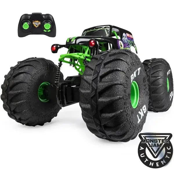 Monster Jam Mega Grave Digger RC Truck  1:6 Scale, All-Terrain Monster Vehicle