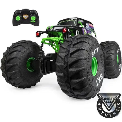 Monster Jam Mega Grave Digger RC Truck  1:6 Scale, All-Terrain Monster Vehicle