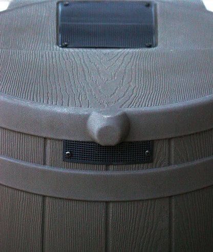Good Ideas 50-Gallon Rain Barrel for Outdoor Water Conservation