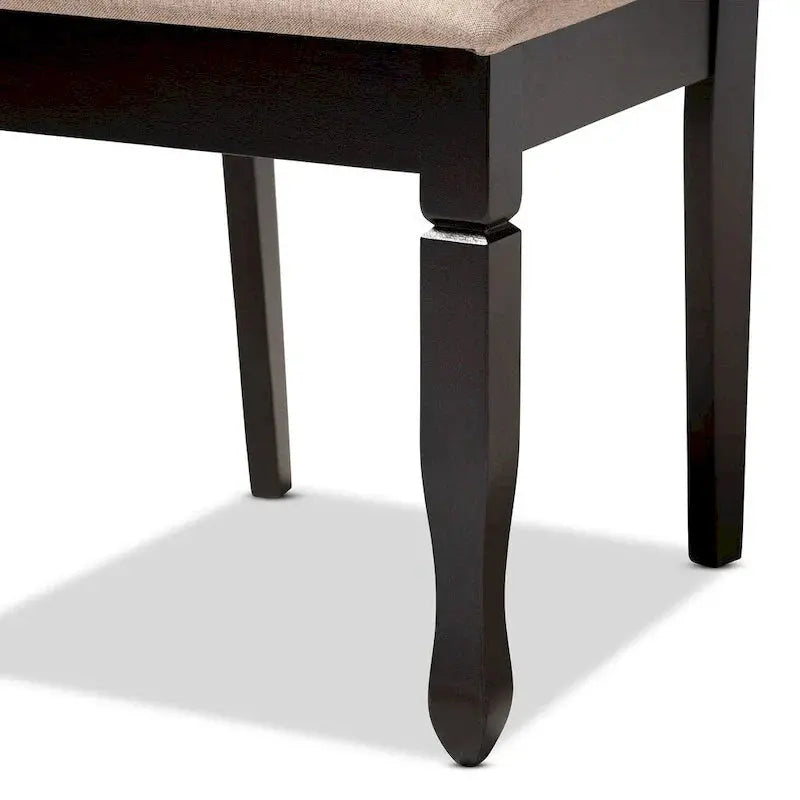 Contemporary Dining Chair Set  Modern 4-Piece Upholstered Seating Collection