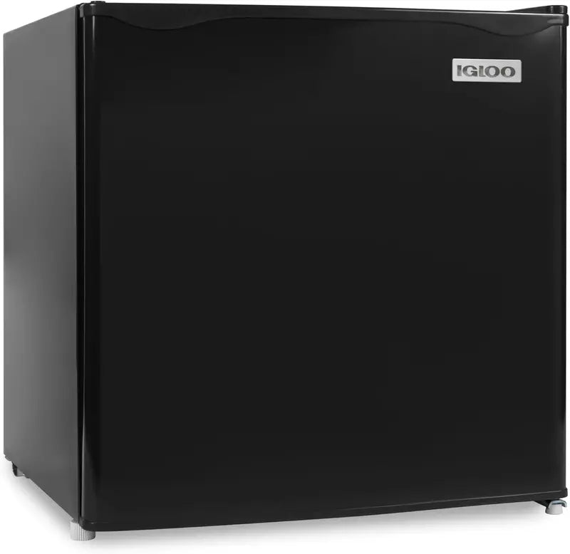 Igloo 3.2 Cu Ft Single-Door Mini Fridge  Glass Shelving, Compact Cooling for Dorms or Offices